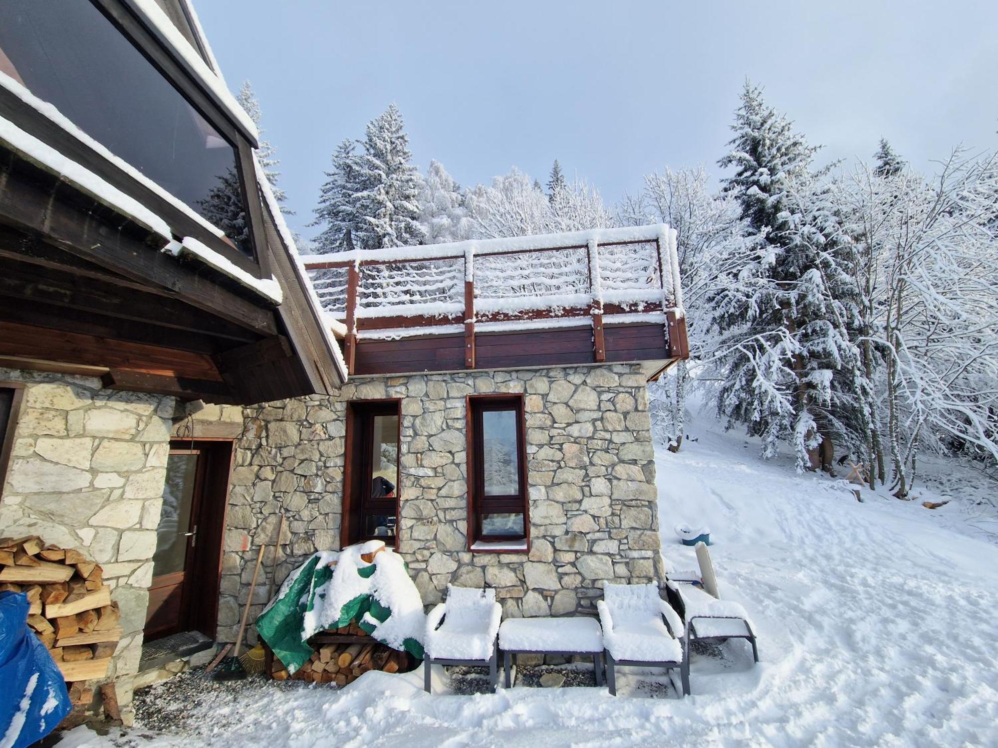 Le Chalet Pointu De Capucine Bourg-Saint-Maurice Exterior photo