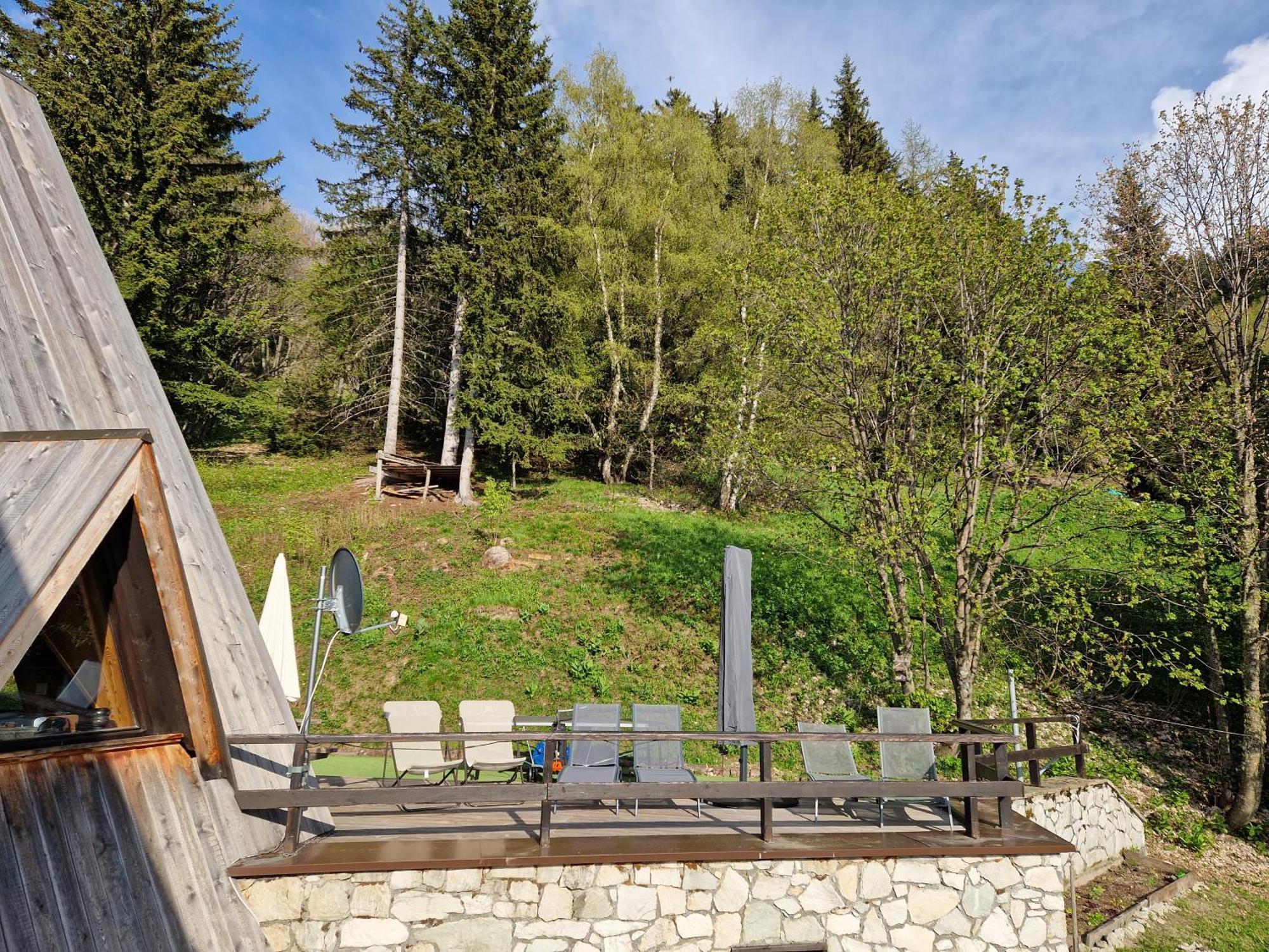 Le Chalet Pointu De Capucine Bourg-Saint-Maurice Exterior photo